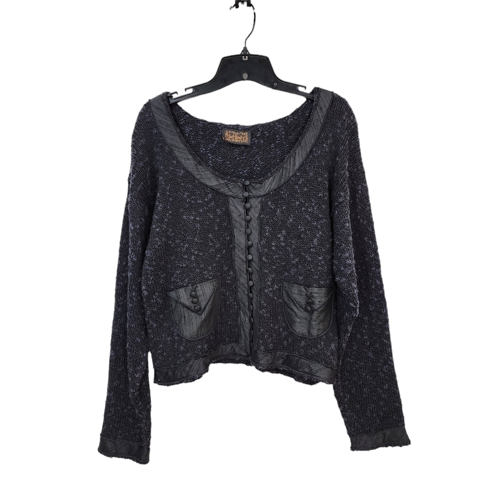 Hot Knots Women's Button Front Knitted Cardigan
